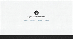 Desktop Screenshot of lightsoutllc.com